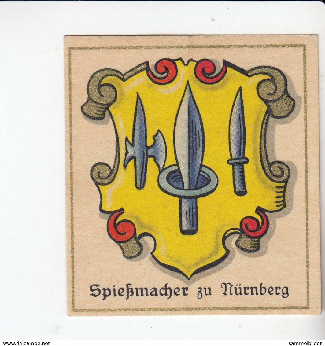 Aurelia Deutsche Zunftwappen Spießmacher Zu Nürnberg  Bild #122 Von 1935 - Collections & Lots