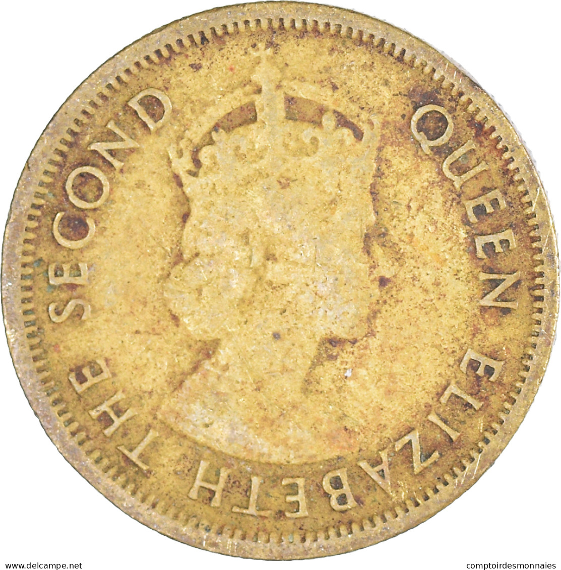 Monnaie, Etats Des Caraibes Orientales, 5 Cents, 1962 - Caribe Británica (Territorios Del)