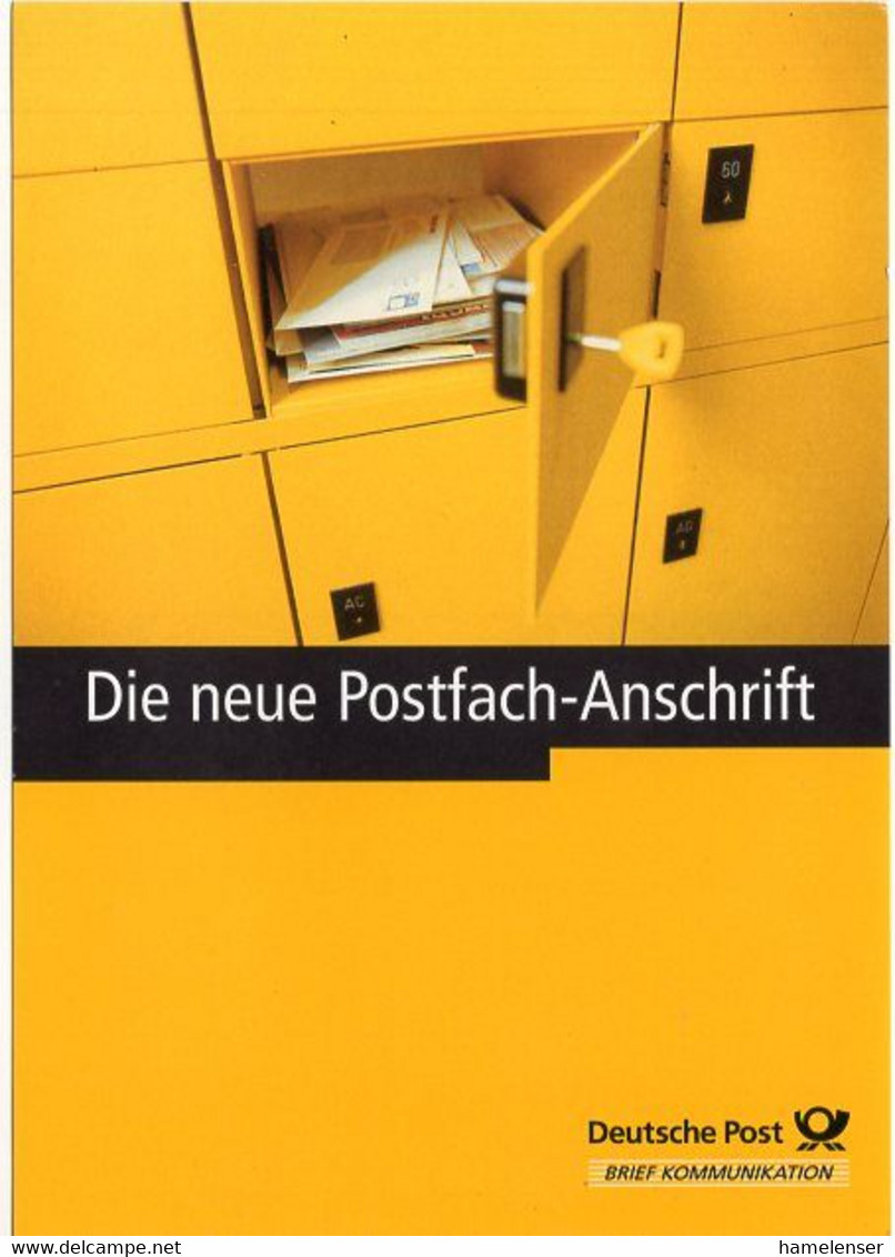 52686 - Bund - 2003 - 45c Kronach Pluskte Zur Adressaenderung, Ungebraucht - Lettres & Documents