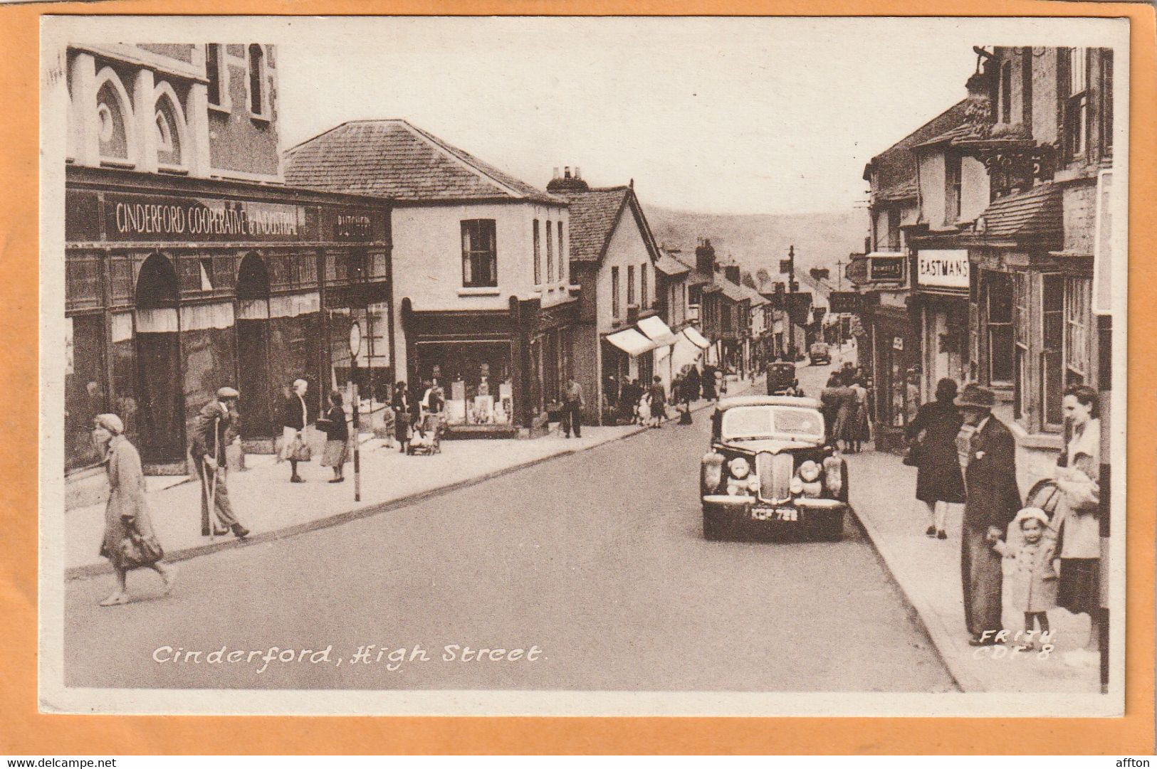 Cinderford UK Old Postcard - Otros & Sin Clasificación