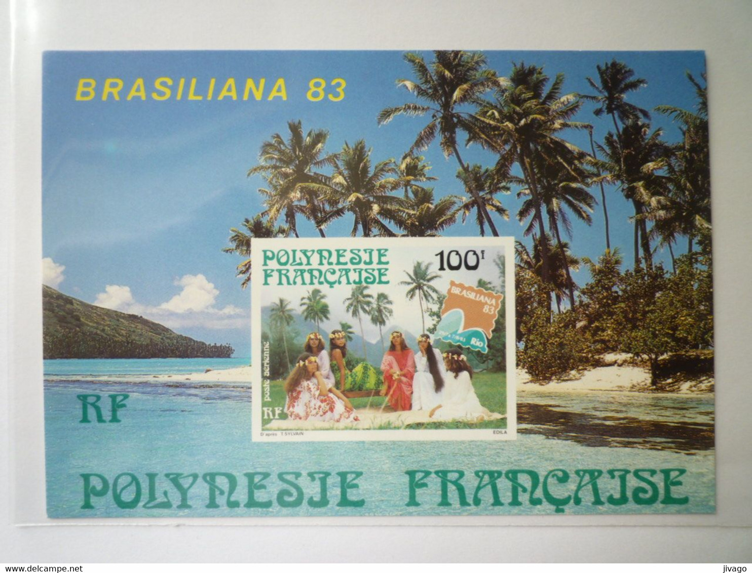 2022 - 3352  EMISSION  LUXE  POSTE AERIENNE  1983  -  BLOC  BRASILIANA  83   XXX - Covers & Documents