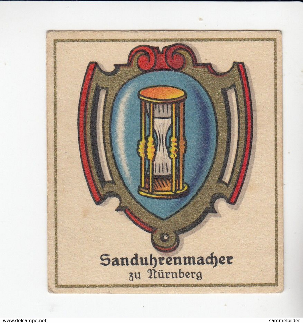 Aurelia Deutsche Zunftwappen Sanduhrenmacher   Zu Nürnberg   Bild #17 Von 1935 - Collections & Lots