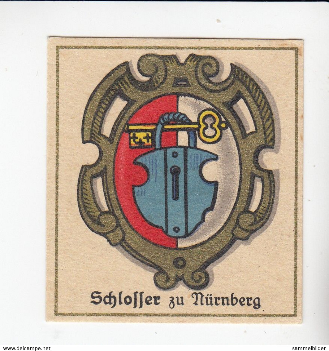 Aurelia Deutsche Zunftwappen Schlosser   Zu Nürnberg   Bild #28 Von 1935 - Collezioni E Lotti