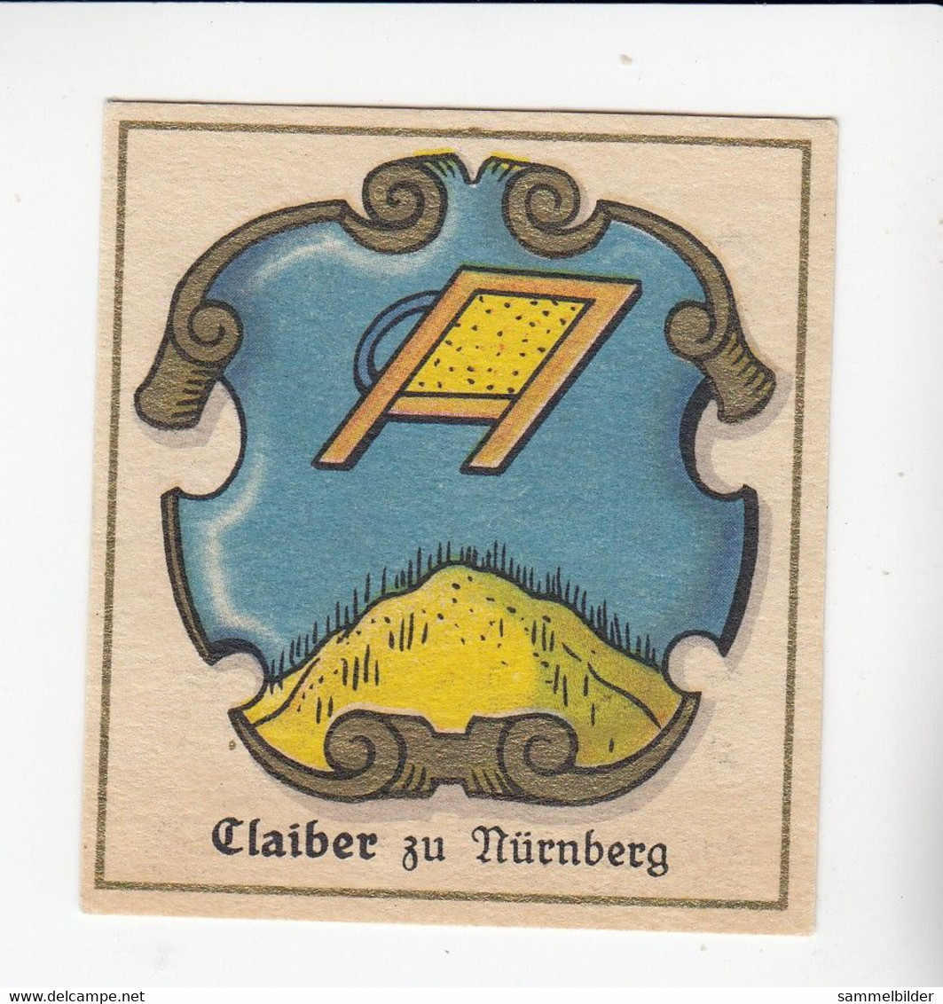 Aurelia Deutsche Zunftwappen Claiber Zu Nürnberg   Bild #40 Von 1935 - Colecciones Y Lotes