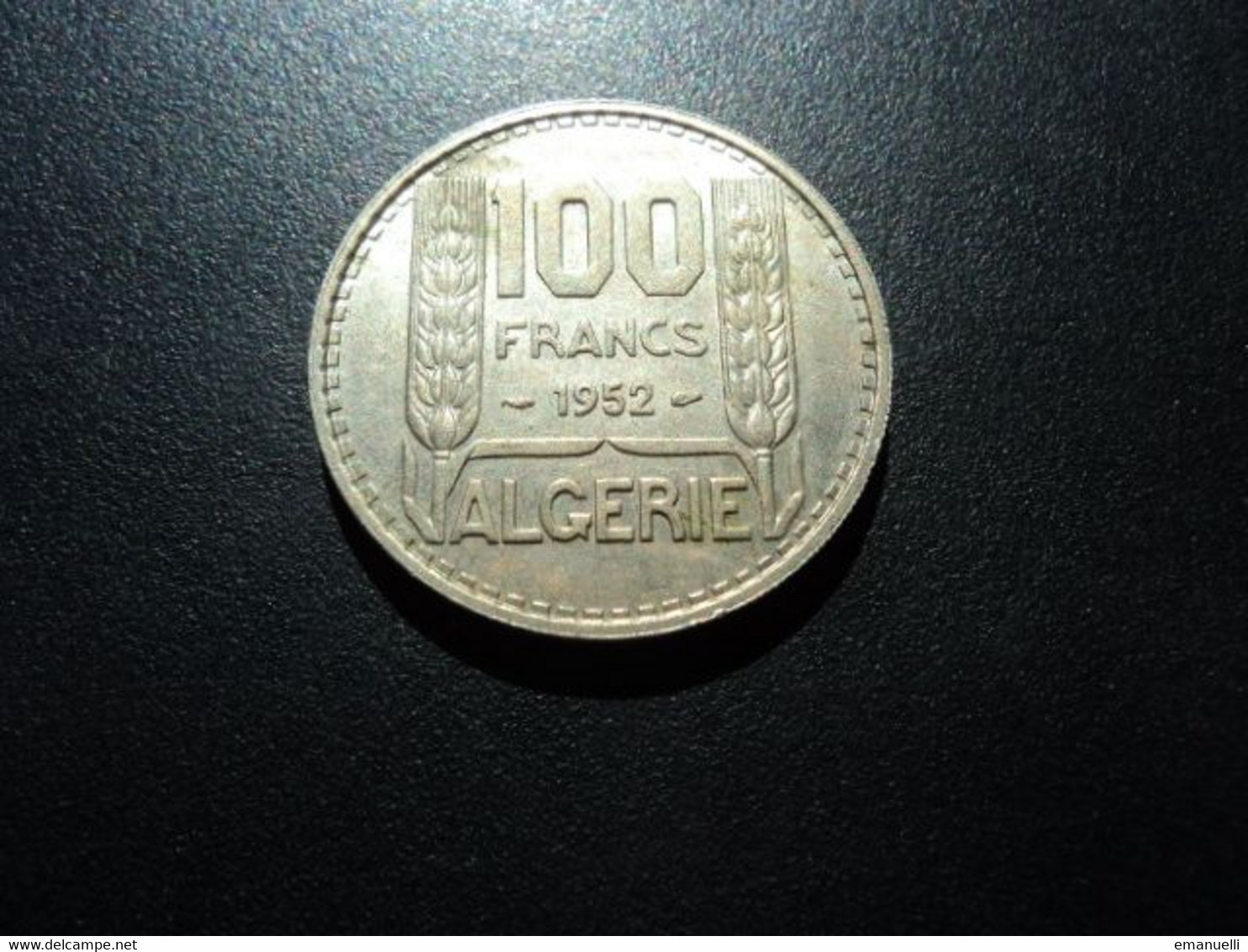 ALGÉRIE : 100 FRANCS   1952    G.56 / KM 33    SUP+ *