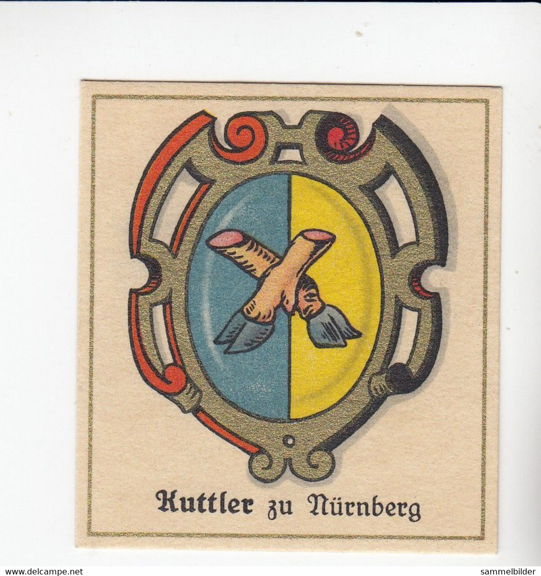 Aurelia Deutsche Zunftwappen Kuttler   Zu Nürnberg   Bild #91 Von 1935 - Sammlungen & Sammellose