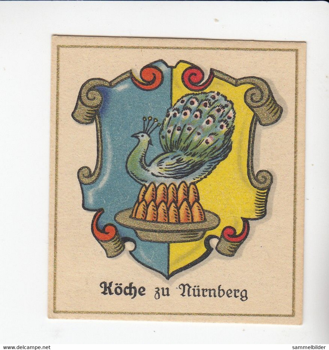 Aurelia Deutsche Zunftwappen Köche   Zu Nürnberg   Bild #92 Von 1935 - Collections & Lots