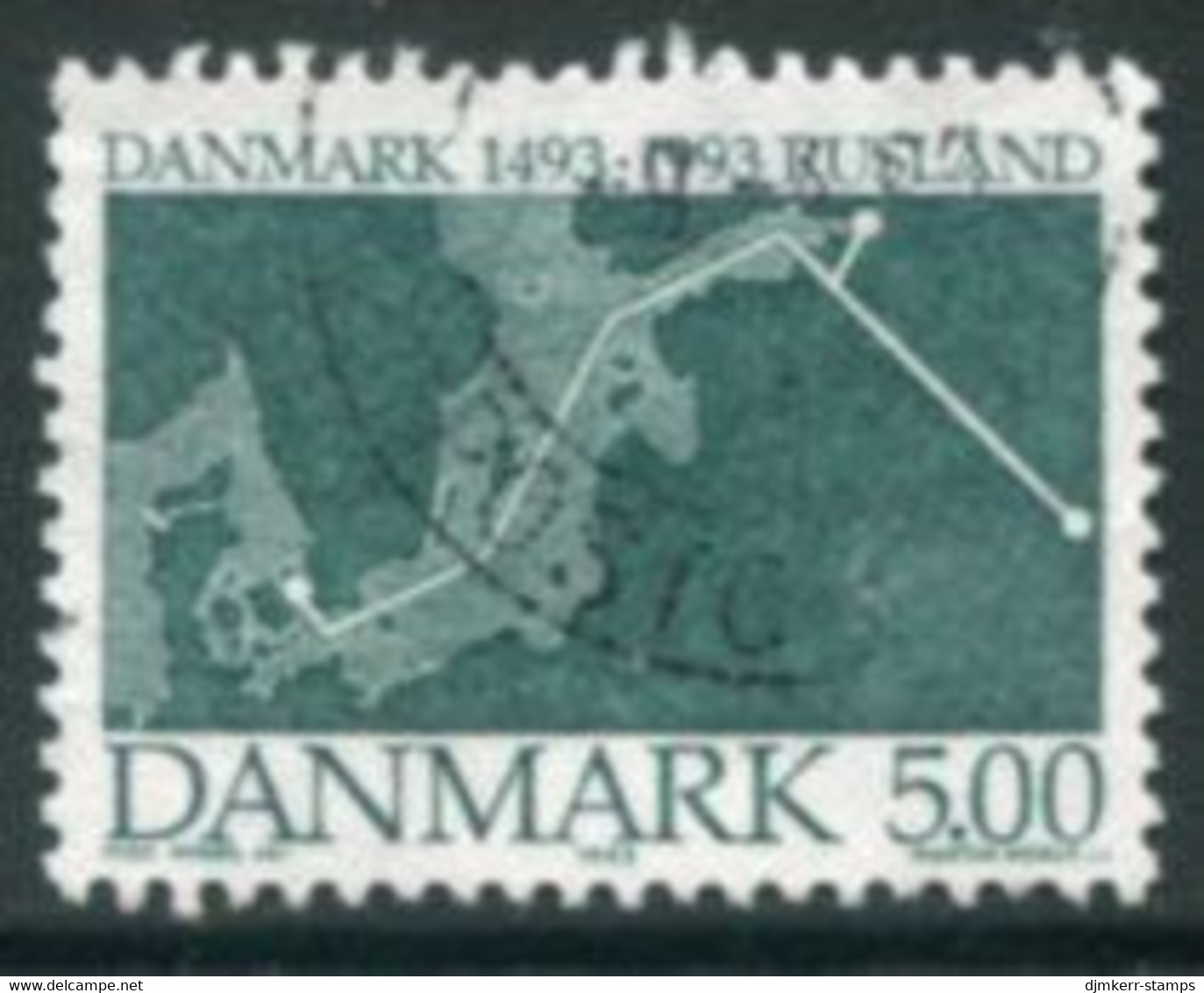 DENMARK 1993 Diplomatic Relations With Russia Used. Michel 1056 - Gebruikt