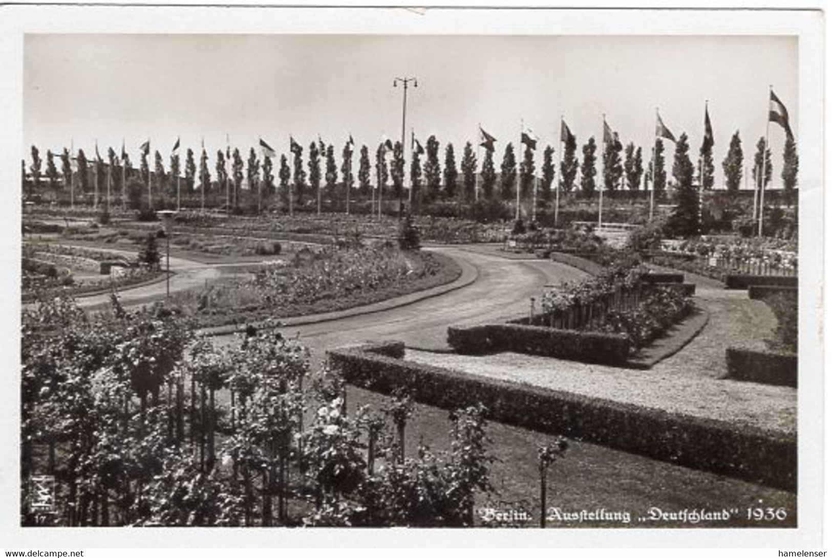 52786 - Deutsches Reich - 1936 - AnsKte "Ausstellung 'Deutschland' 1936", Ungebraucht - Olympische Spiele