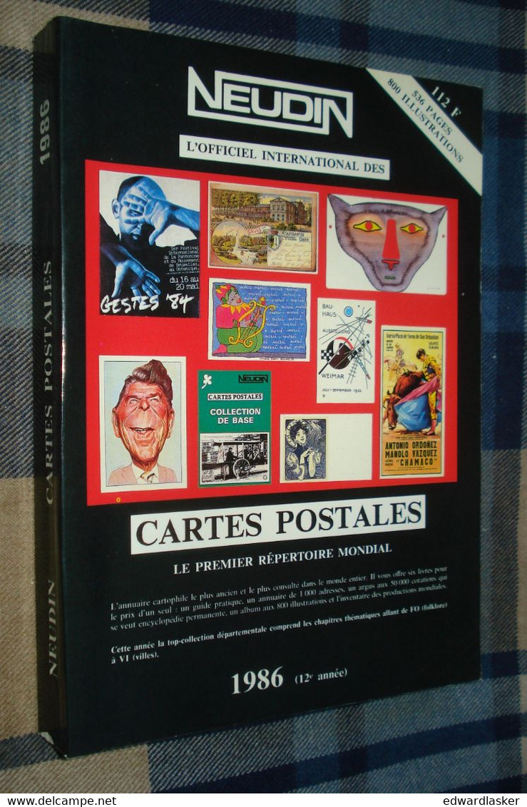 Catalogue NEUDIN 1986 (Cartes Postales) - Libri & Cataloghi