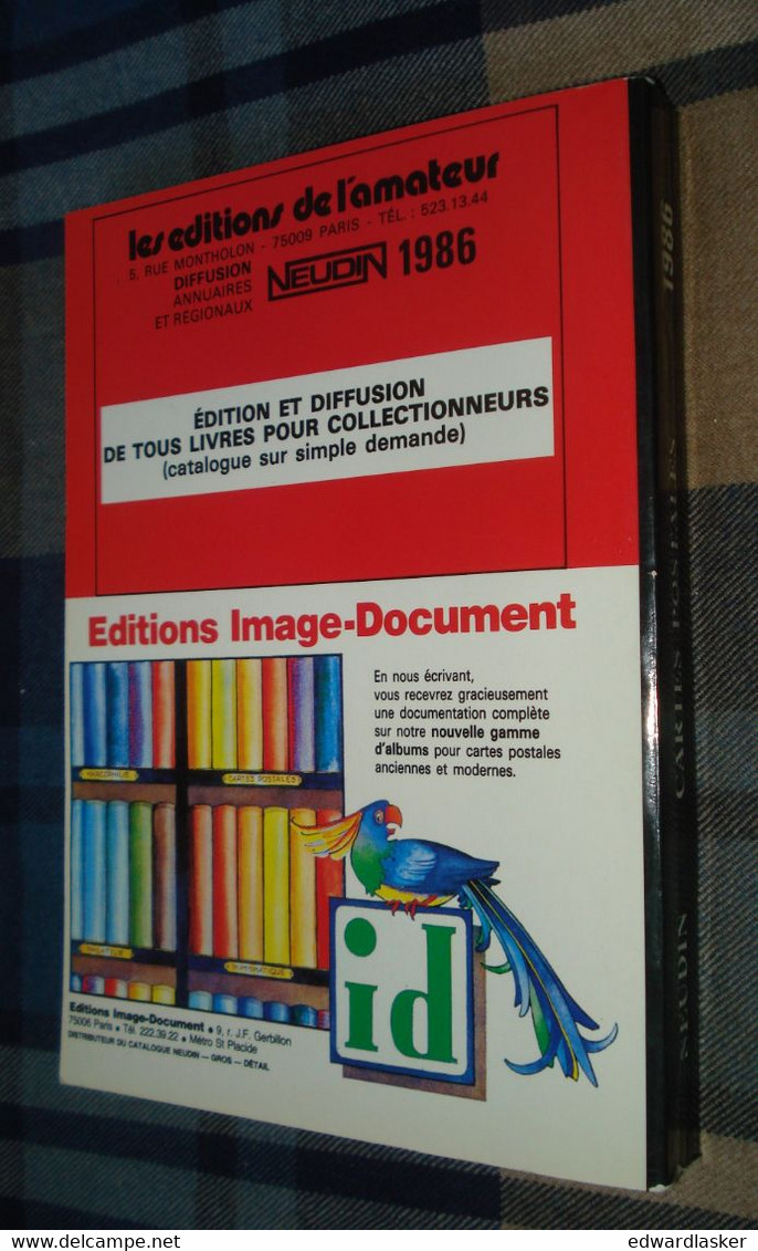 Catalogue NEUDIN 1986 (Cartes postales)