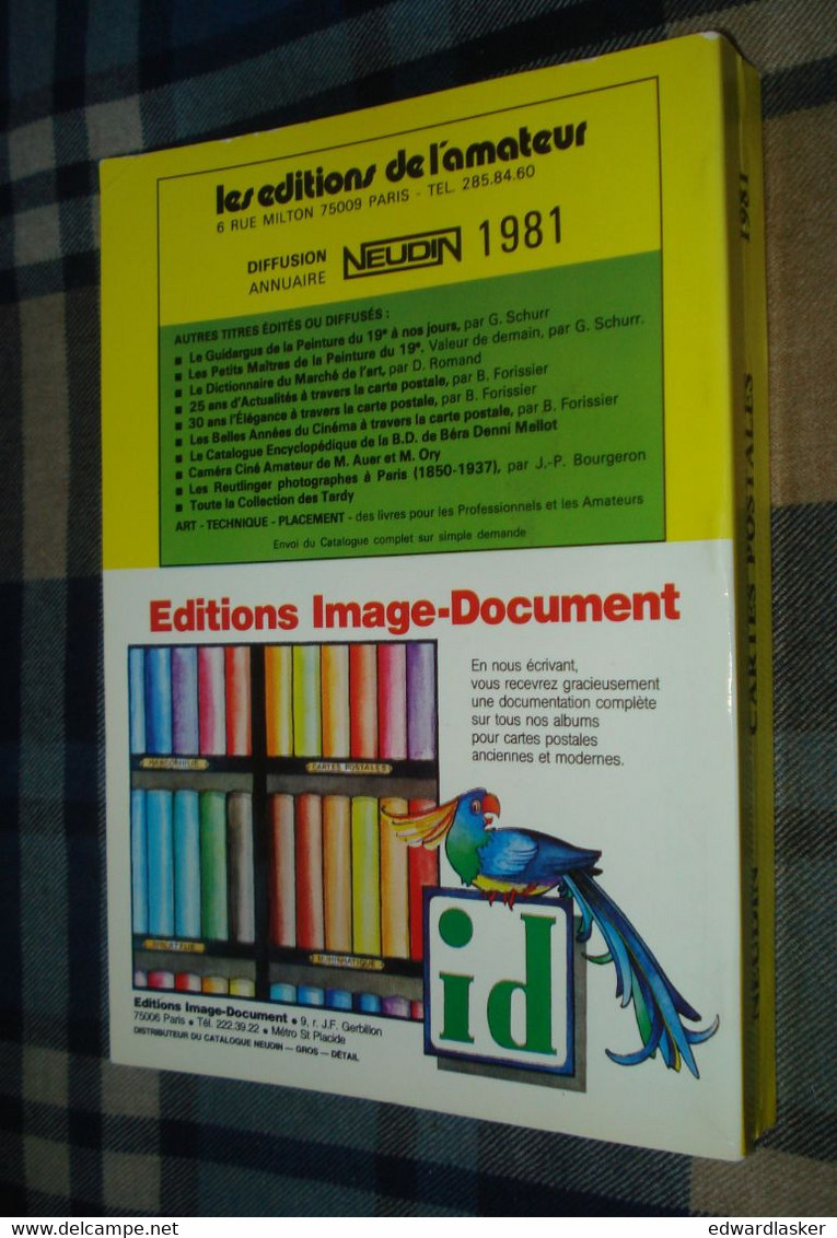 Catalogue NEUDIN 1981 (Cartes postales)