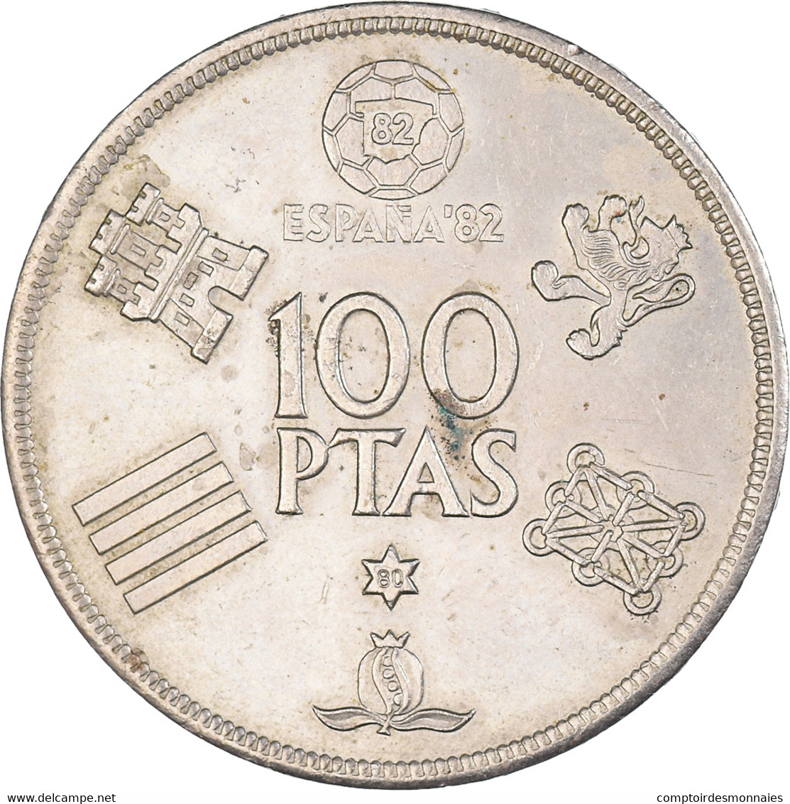 Monnaie, Espagne, 100 Pesetas, 1980 - 100 Peseta