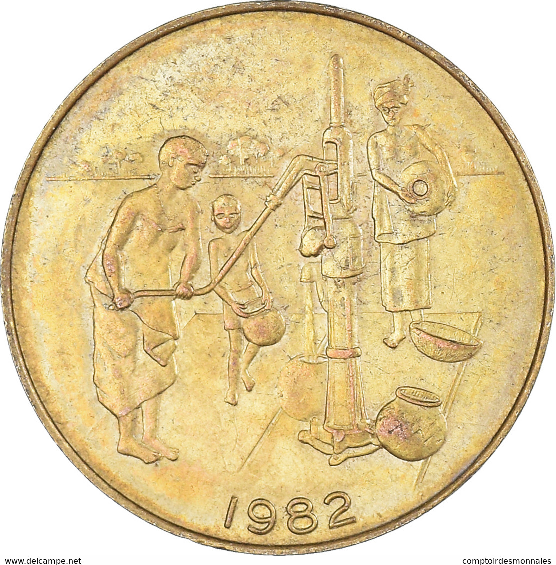 Monnaie, Communauté économique Des États De L'Afrique De L'Ouest, 10 Francs - Elfenbeinküste