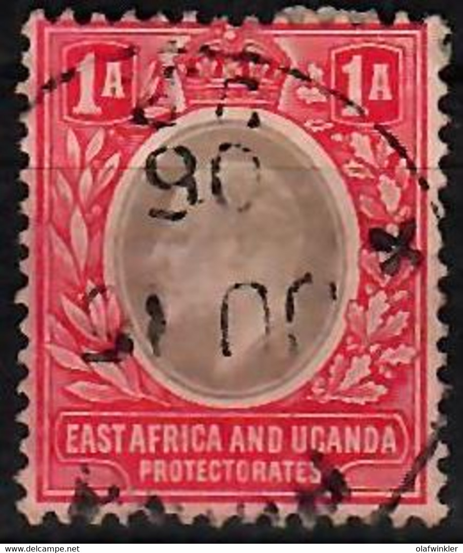 1903 King Edward VII 1a.  SG 2 / Sc 2 / YT 93 / Mi 2 Used / Oblitéré / Gestempelt [mu] - Protectorados De África Oriental Y Uganda