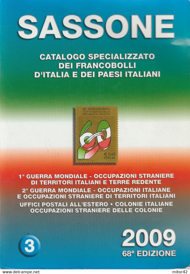 53-sc.4-Libro Filatelia-Catalogo Sassone 2009-1^e2^Guerra-Occupazioni-Uffici All' Estero-Colonie-Pag.410 - Handbücher Für Sammler