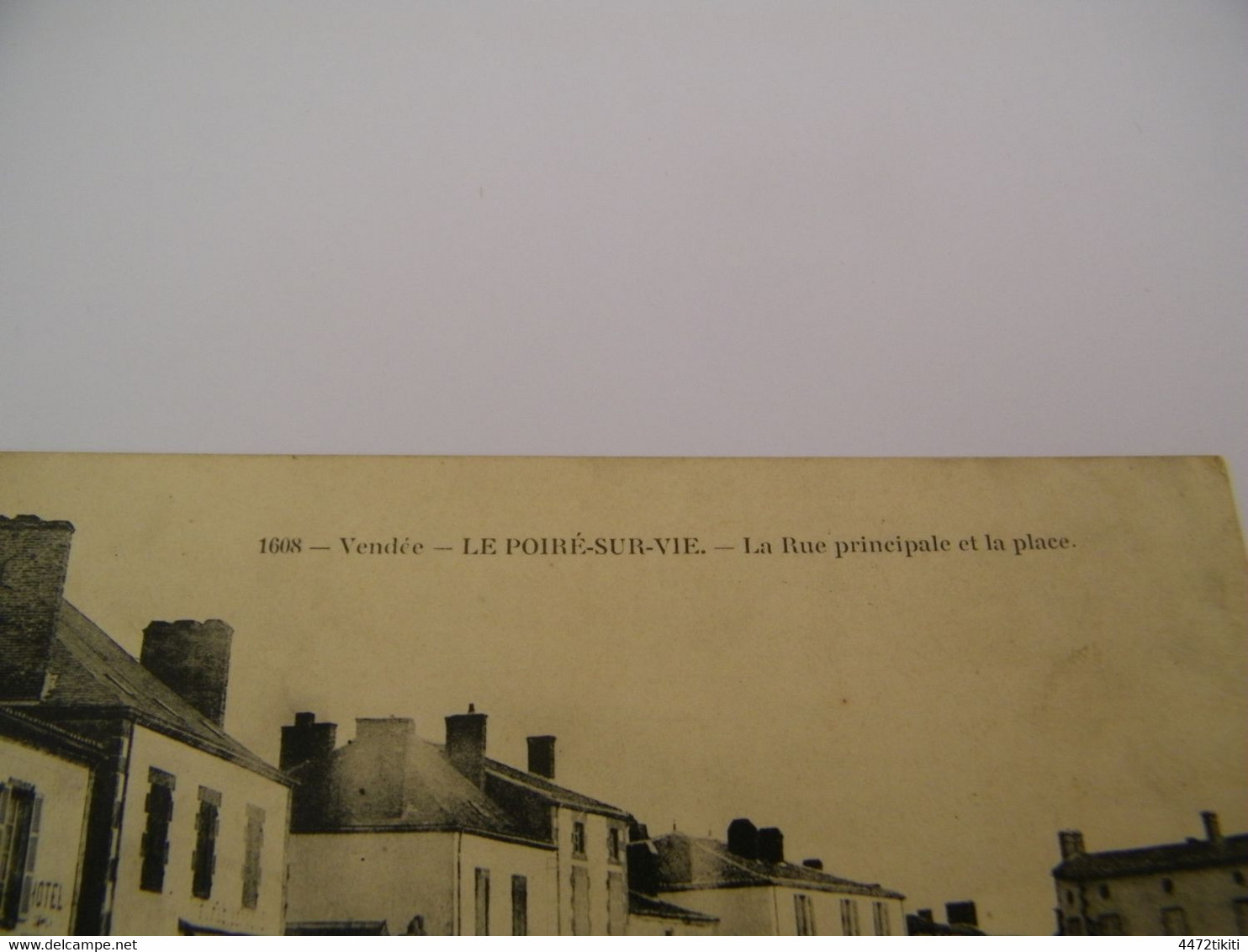 CPA - Le Poiré Sur Vie (85) - Place - Rue Principale - Hôtel Du Cheval Blanc - 1910 - SUP - (GP 91) - Poiré-sur-Vie