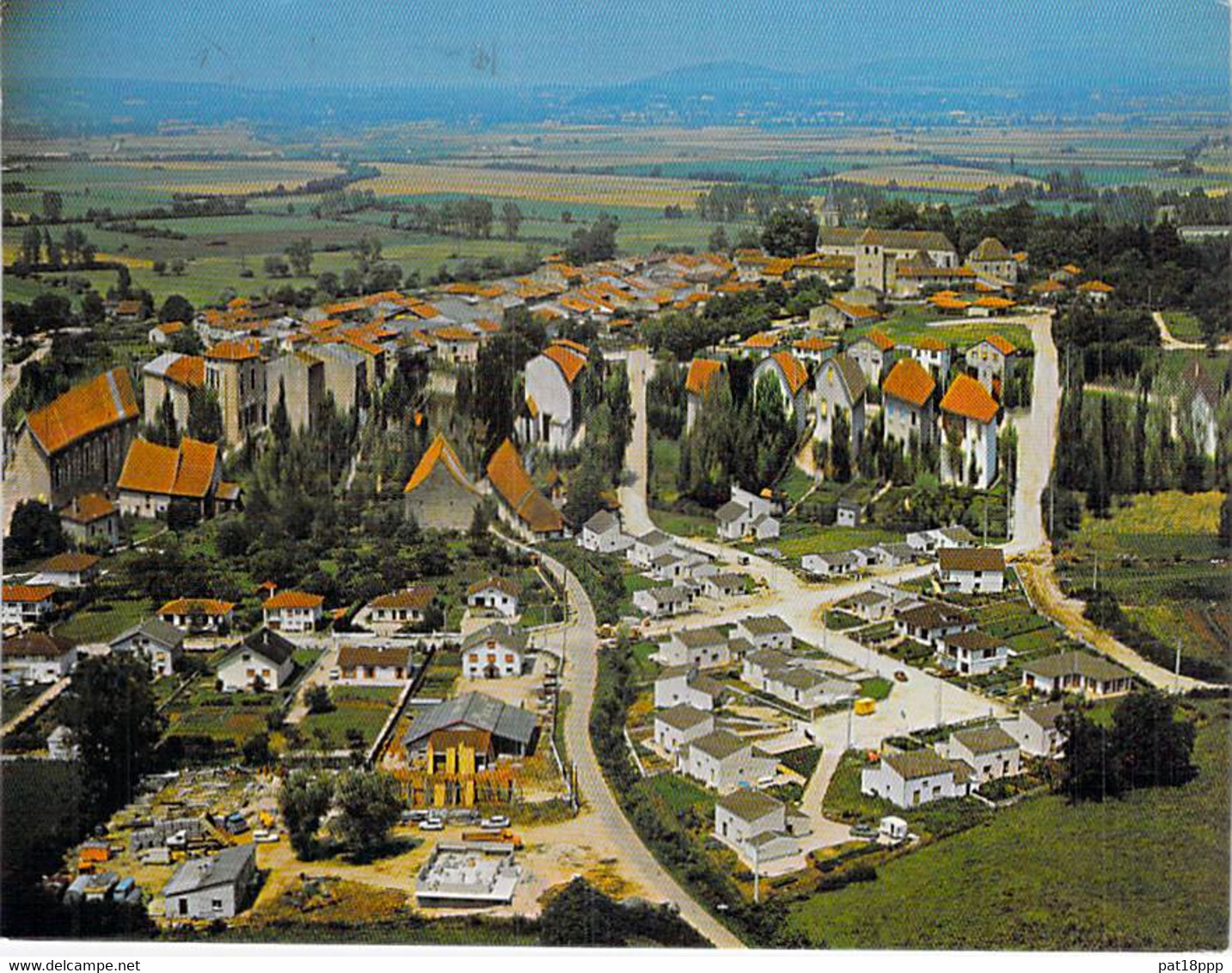 ** Lot De 2 Cartes ** 01 - AMBRONAY : Vue Générale Et Le Chateau St Gras - CPSM CPM Dentelée Village Noir Blanc GF - Ain - Ohne Zuordnung