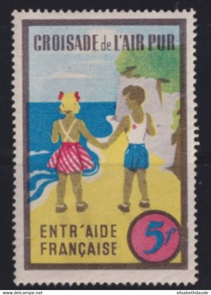 1949 - VIGNETTE CROISADE DE L'AIR PUR ** MNH - Otros & Sin Clasificación