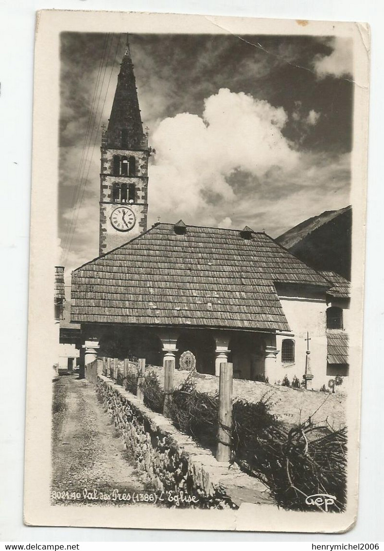 05 Hautes Alpes Val Des Près L'église Gep 8021.40 - Other & Unclassified