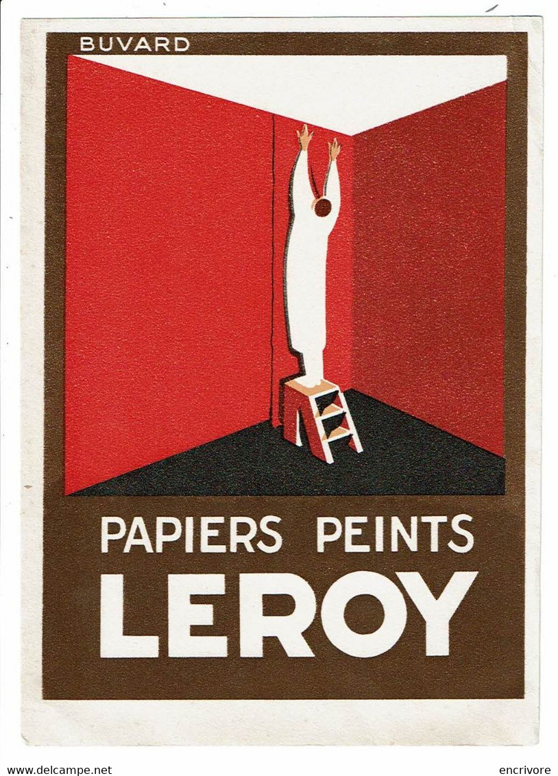 4 Buvard Papiers Peints LEROY Républicain Express Rivoli - Paints