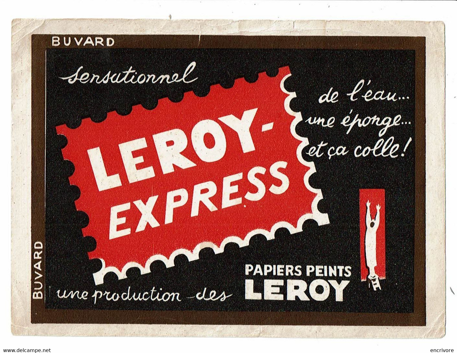 4 Buvard Papiers Peints LEROY Républicain Express Rivoli - Paints