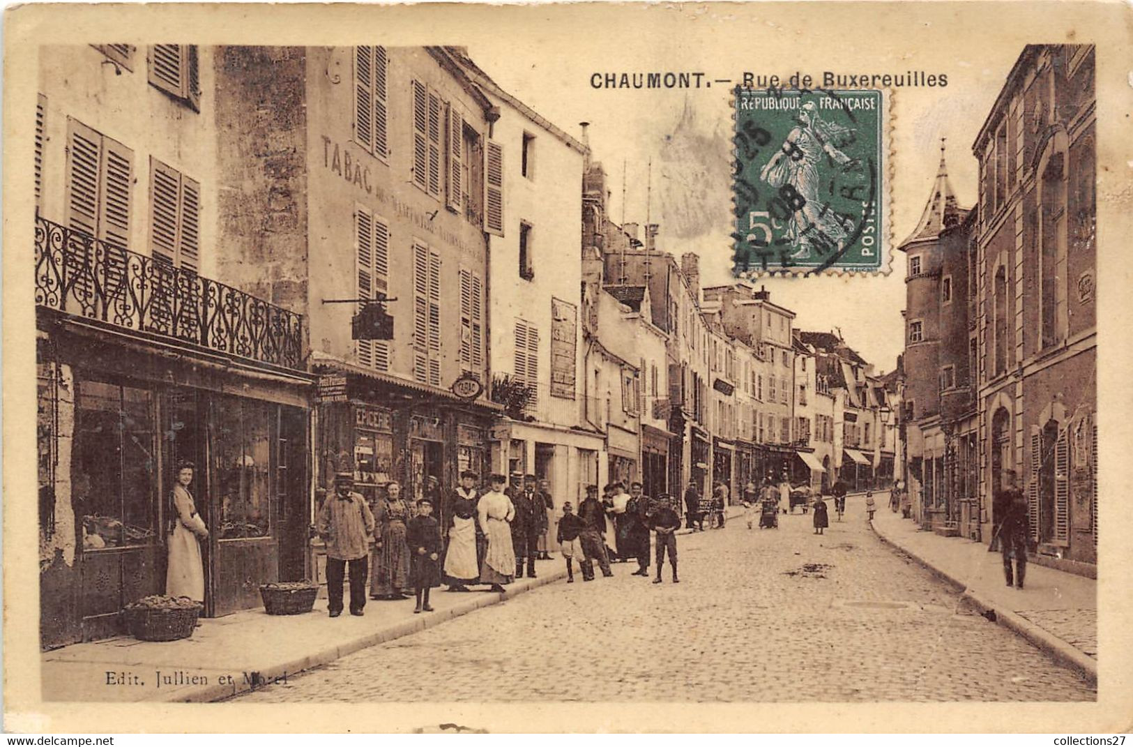 52-CHAUMONT- RUE DE BUXEREUILLES - Chaumont