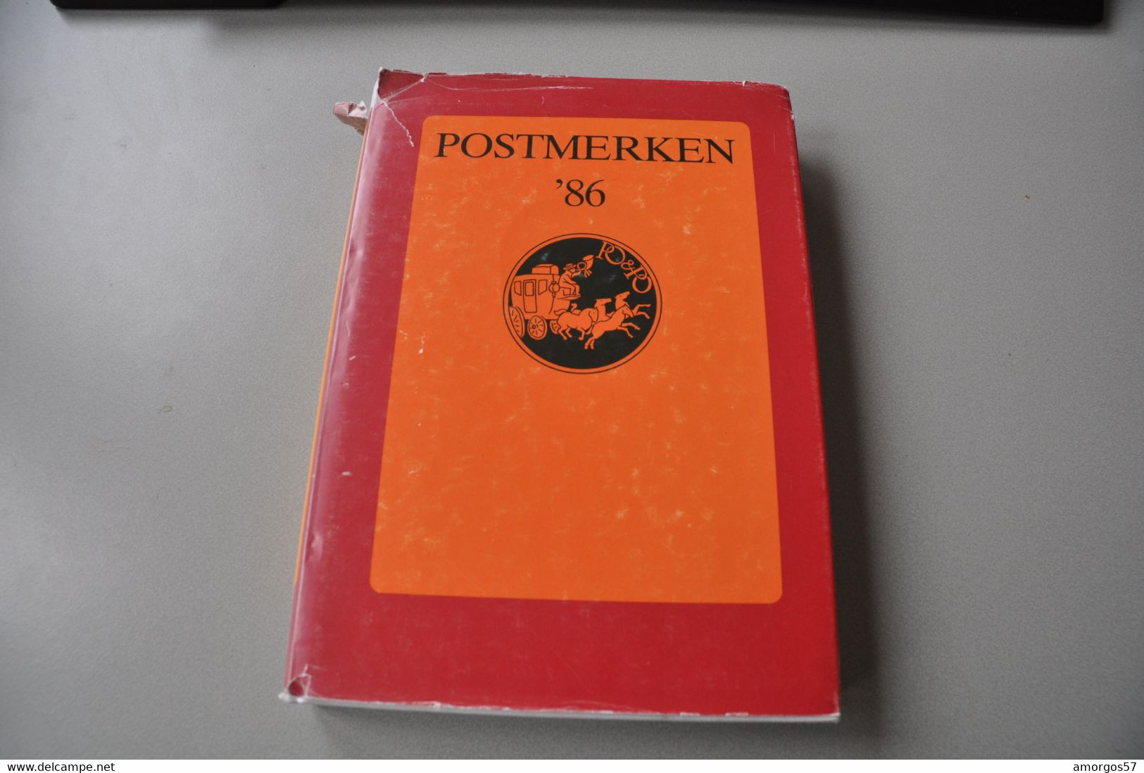 Postmerken '86. Gebonden Uitgaven Met 10 Artikelen Over Poststempels. 415 Pagina's, Assen 1986 - Stempel