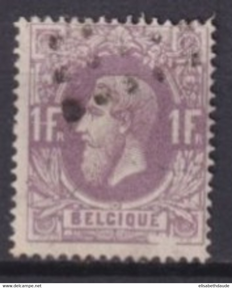 BELGIQUE - 1869 - YVERT N° 36 OBLITERE - COTE = 20 EUR. - 1869-1883 Léopold II
