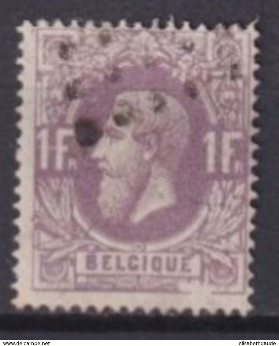 BELGIQUE - 1869 - YVERT N° 36 OBLITERE - COTE = 20 EUR. - 1869-1883 Leopold II