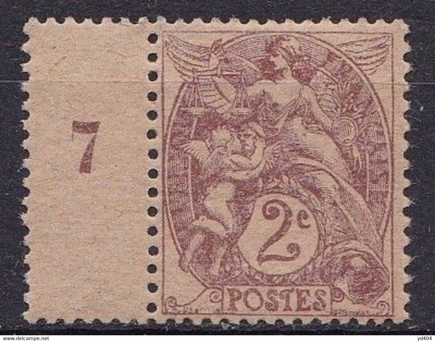 FR7003 - FRANCE – 1900 – BLANC TYPE - Y&T # 108 MNH > 5 € - Ungebraucht