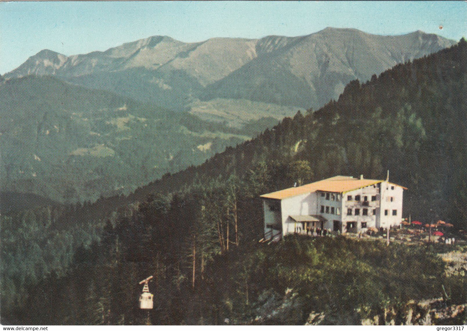 B4297) KARRENSEILBAHN Ob DORNBIRN Mit First - Vorarlberg Tirol 1966 - Dornbirn