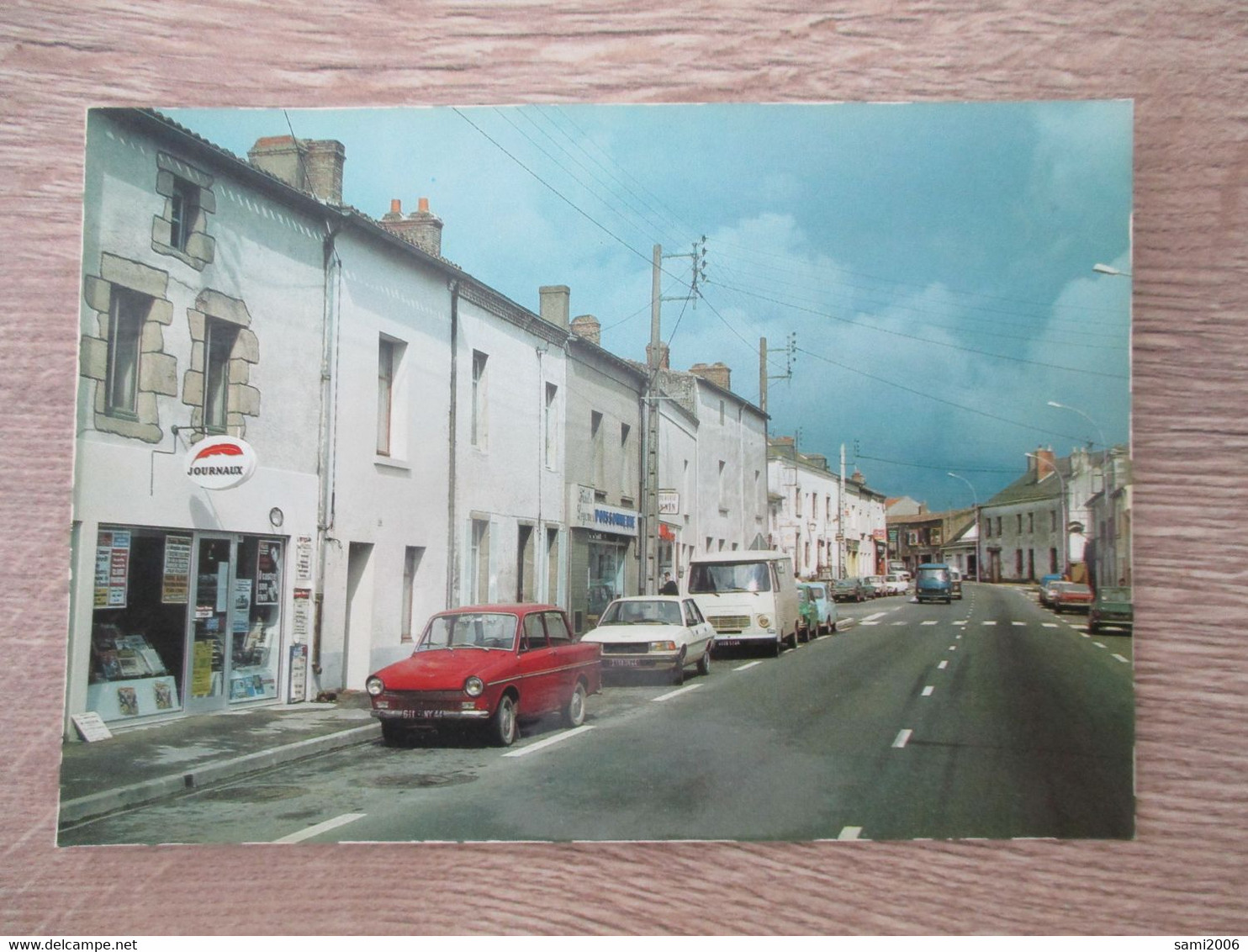 44 AIGREFEUILLE SUR MAINE ROUTE DE LA ROCHELLE COMMERCES VOITUTRES ANCIENNES - Aigrefeuille-sur-Maine