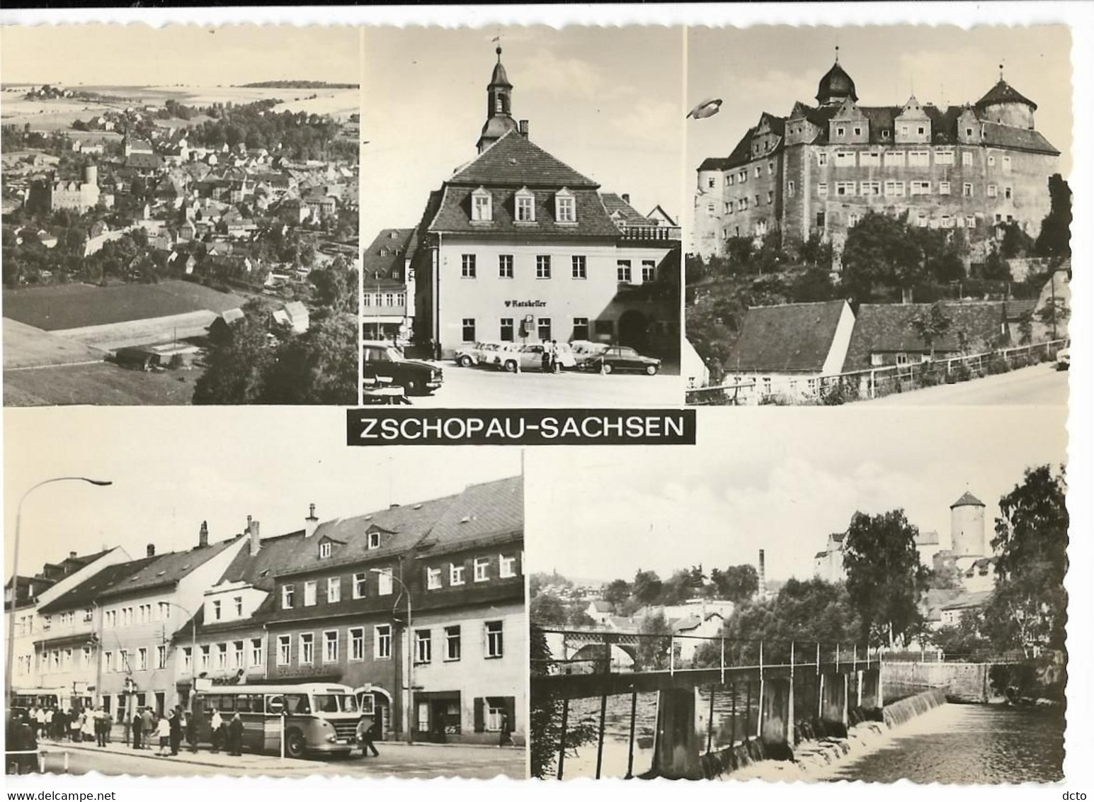 ZSCHOPAU-SACHSEN Ed. Kallmer, Cpsm GF - Zschopau