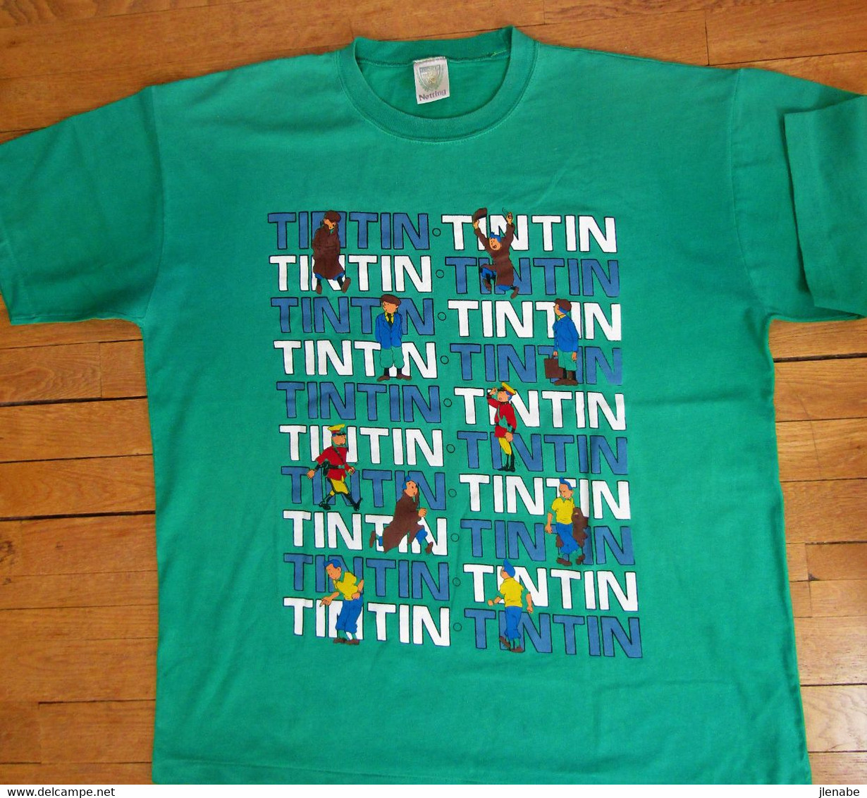 Rare Tintin Tshirt Vintage Années 90 En TBE - Vêtements