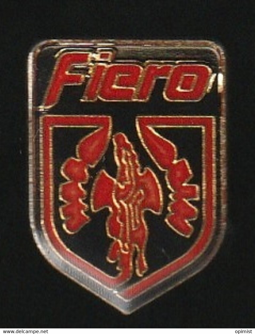 74666-Pin's.La Fiero Est Un Petit Coupé Produit Par La Filiale Pontiac De General Motors - Corvette