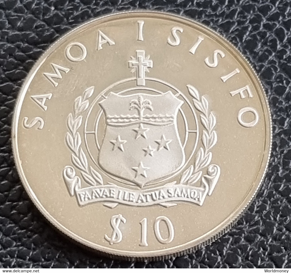 Samoa 10 Tala 1992 (PROOF) "Summer Olympics In Barcelona" (Silver) - Samoa