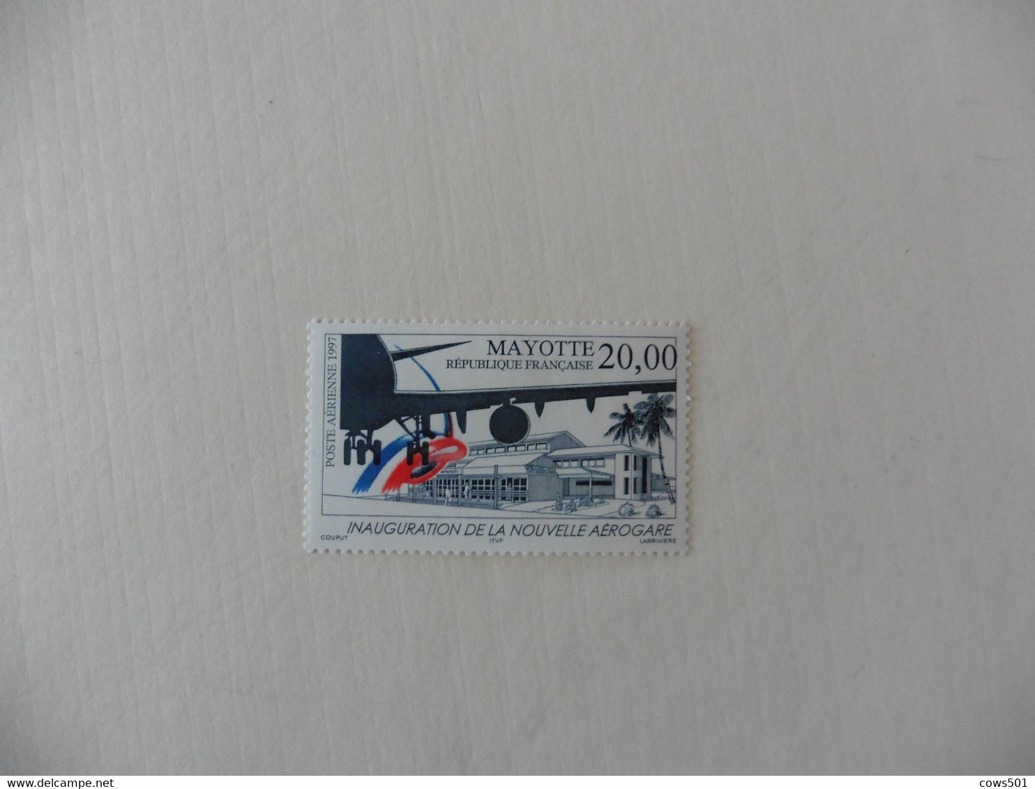 France (ex-colonies & Protectorats) > Mayotte Poste Aérienne :timbre N° 1 Neuf - Airmail