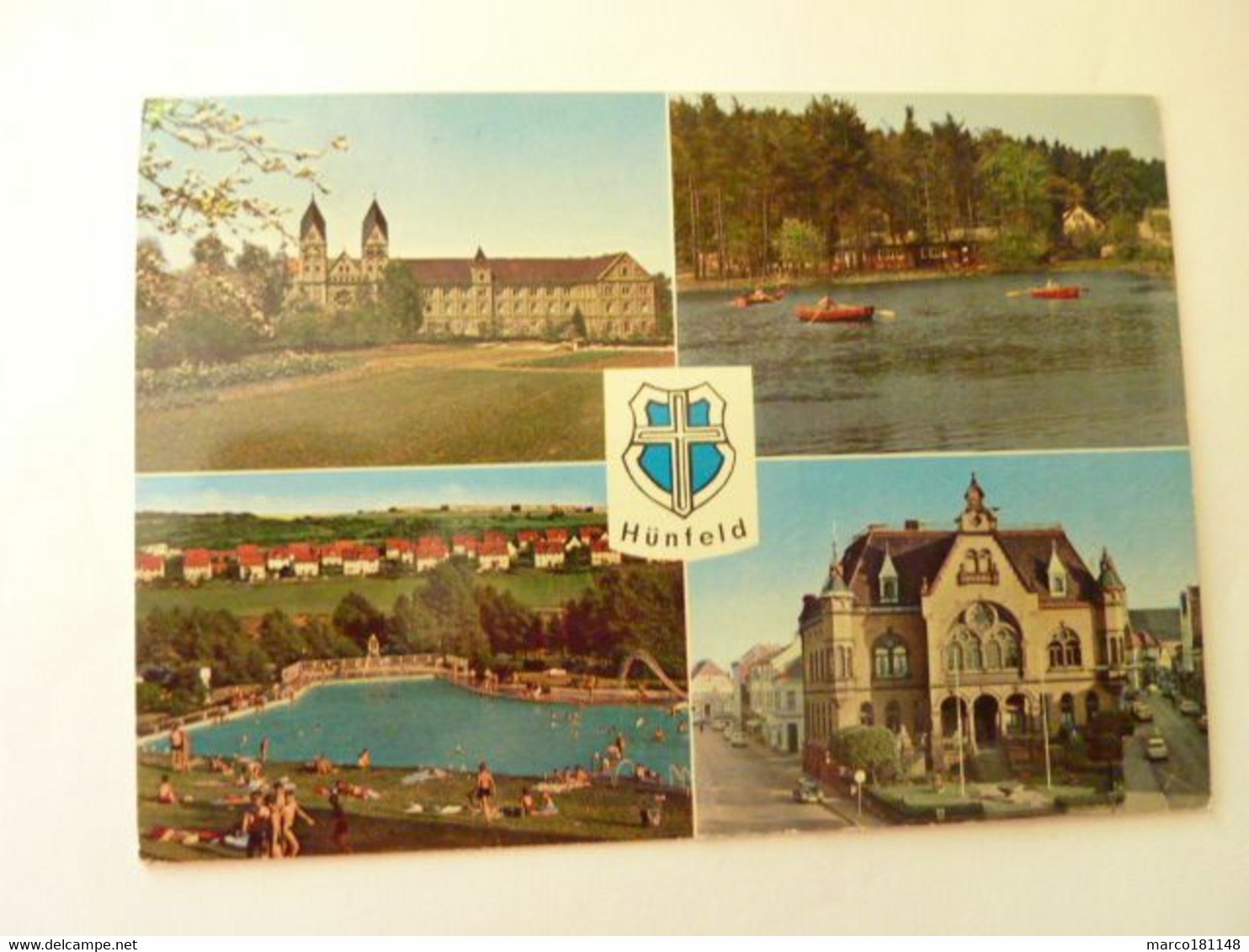 HÜNFELD - Das Tor Der Rhön, Rathaus, Stadtwald Praforst, Sportbad Haselgrund, Bonifatiuskloster - Huenfeld