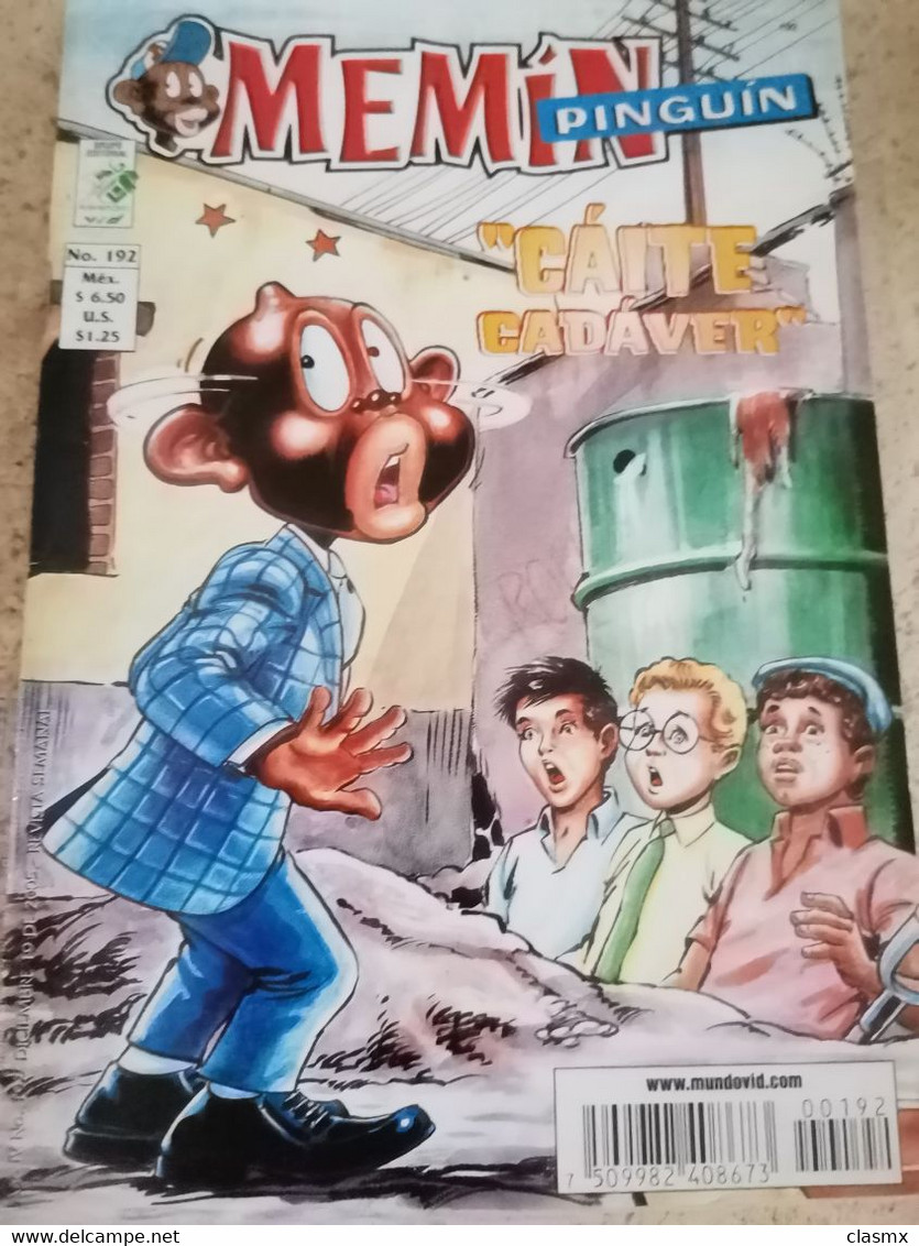 Mexico Memin Pingüin Comic Caite Cadaver Comic Revista Nueva - Oude Stripverhalen