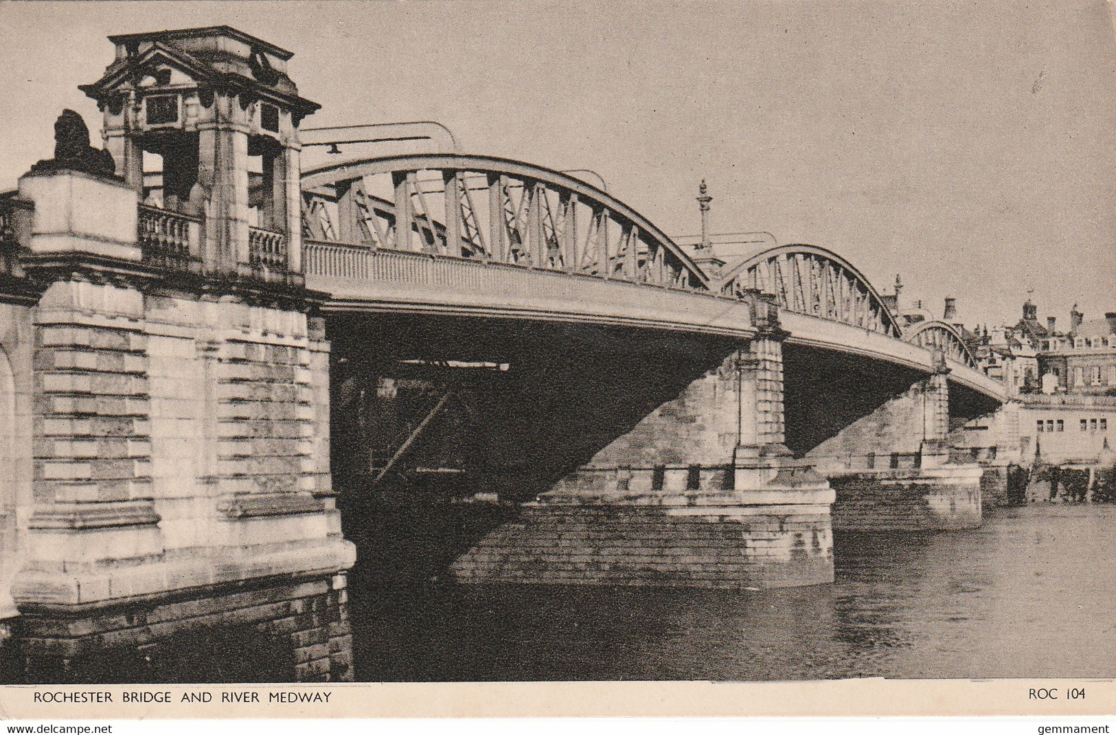 ROCHESTER BRIDGE AND RIVER MEDWAY - Rochester