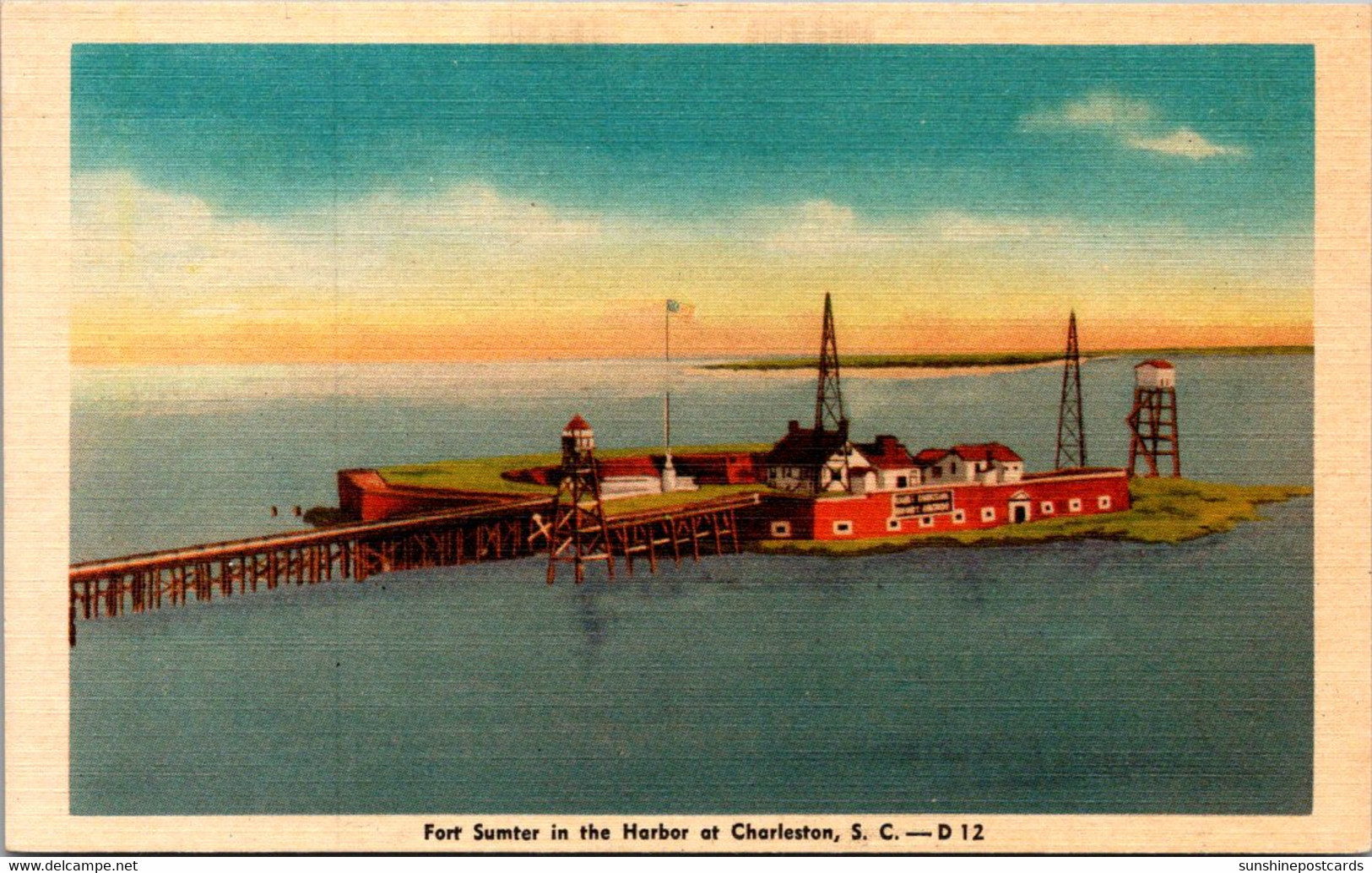 South Carolina Charleston Harbor Fort Sumter - Charleston