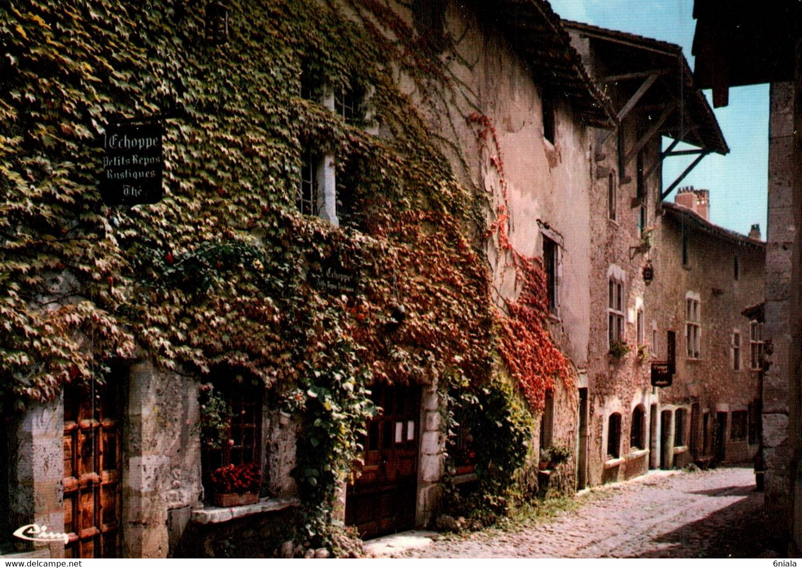 PEROUGES Rue Des Rondes Et Grenier à Sel (XVe )   (scan Recto-verso) 01 Ain - Pérouges