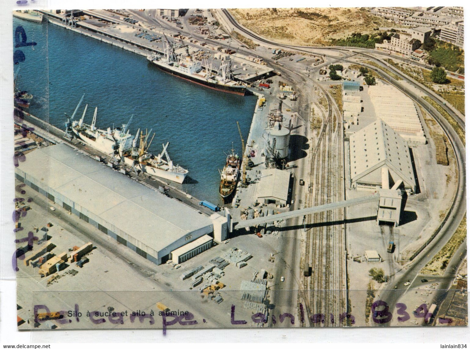 Documentation compléte du Port Autonome de Marseille, 11 photos et Cartes, dont 2 doubles, dans enveloppe,TTBE, scans,