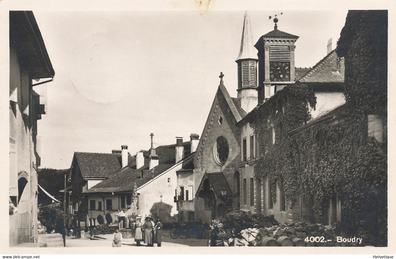 Boudry Temple Et Hôtel De Ville - Boudry