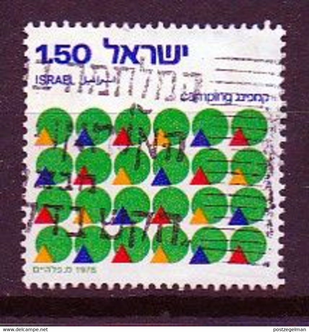 ISRAEL, 1976, Used Stamp(s)  With  Tab, American Revolution , SG Number(s) 634, Scannr. 19074 - Usados (sin Tab)