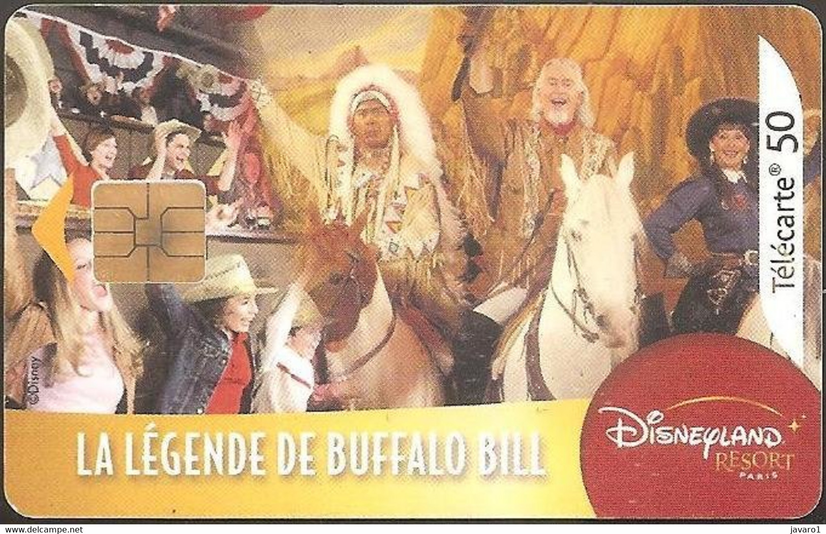 1296C  50 La Legende Buffalo Bill ( Batch: A39714293) USED Exp: 2005-10 - 2003