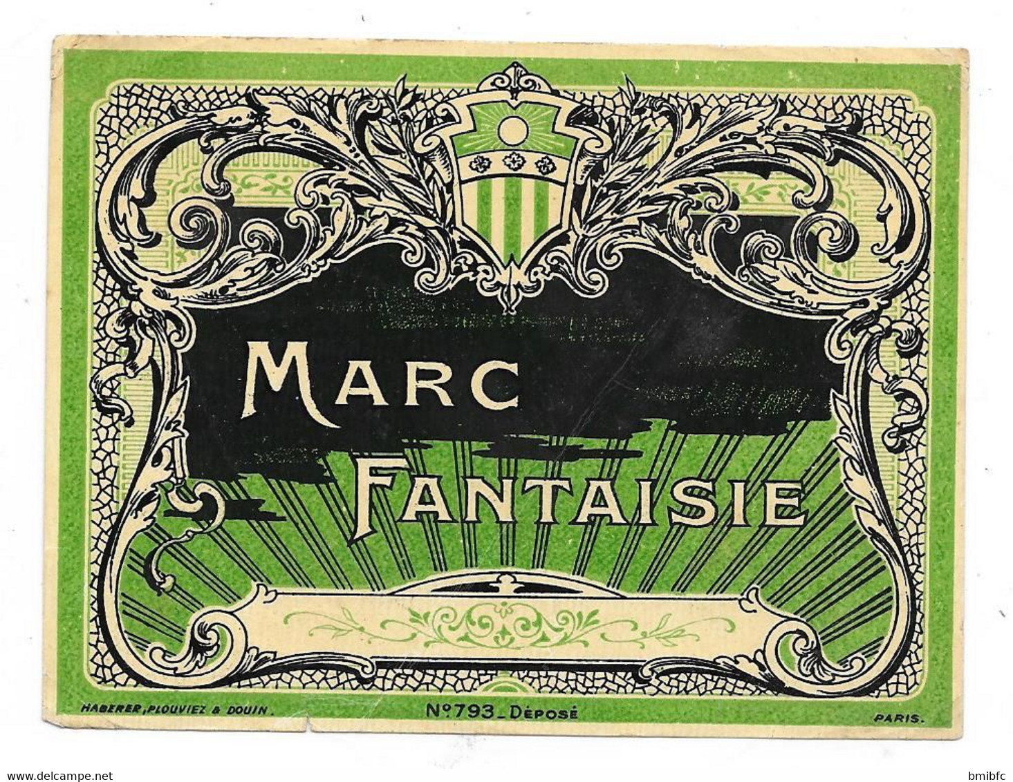 MARC FANTAISIE - Alcools & Spiritueux