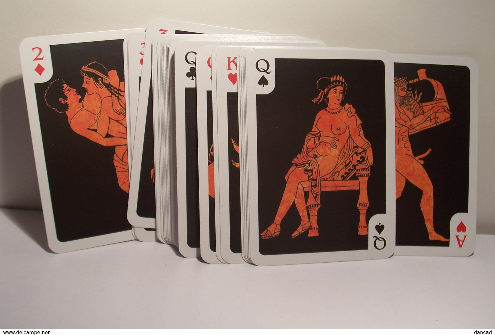 JEU DE CARTES - EROTIQUE -  SEX  - IN ANCIENT GREECE - - 54 Cards