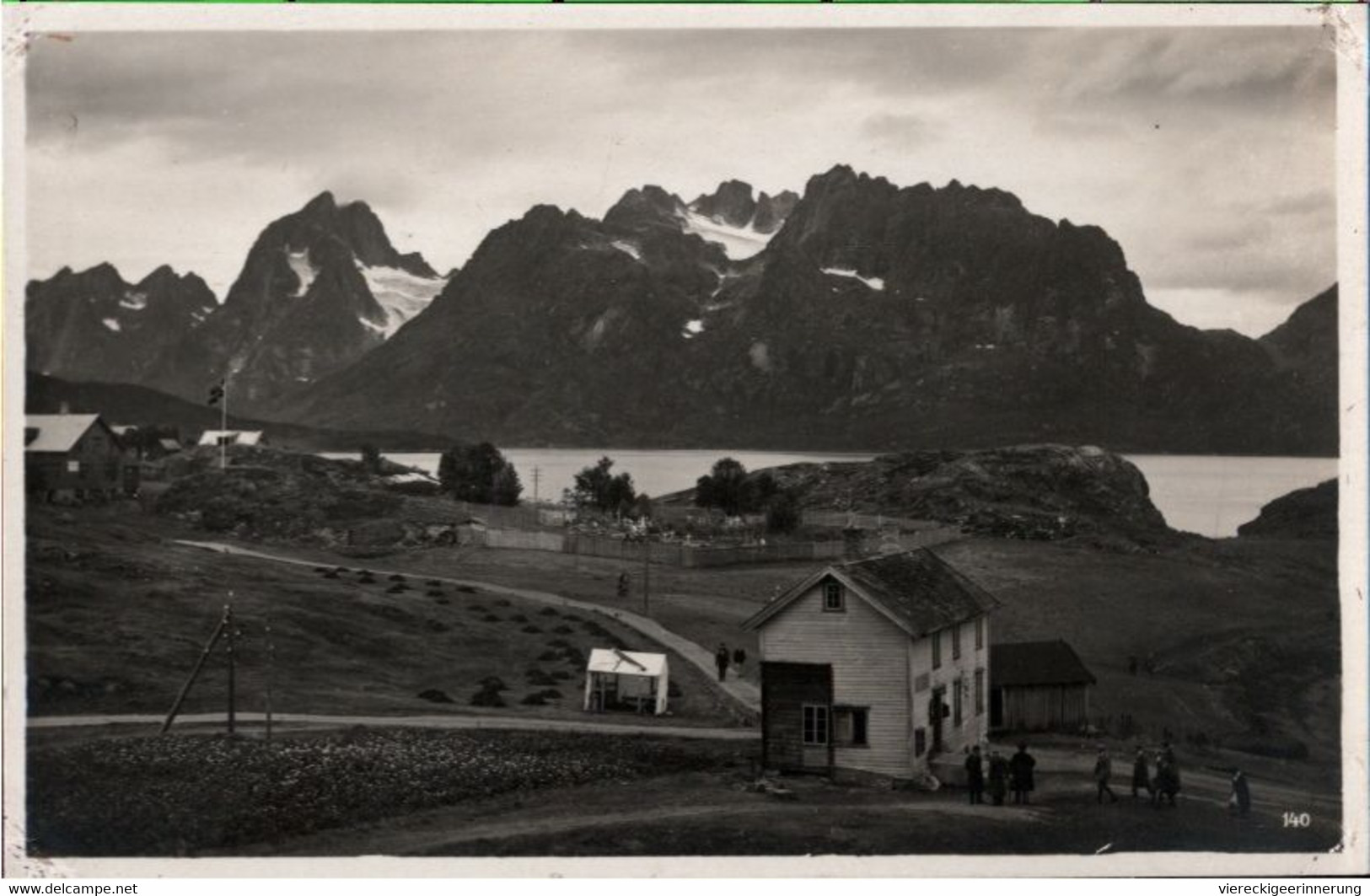 ! Alte Ansichtskarte , Fotokarte, Photo, Lofoten, Digermulen, Norwegen, Norway, Norge, Norvege - Norvège